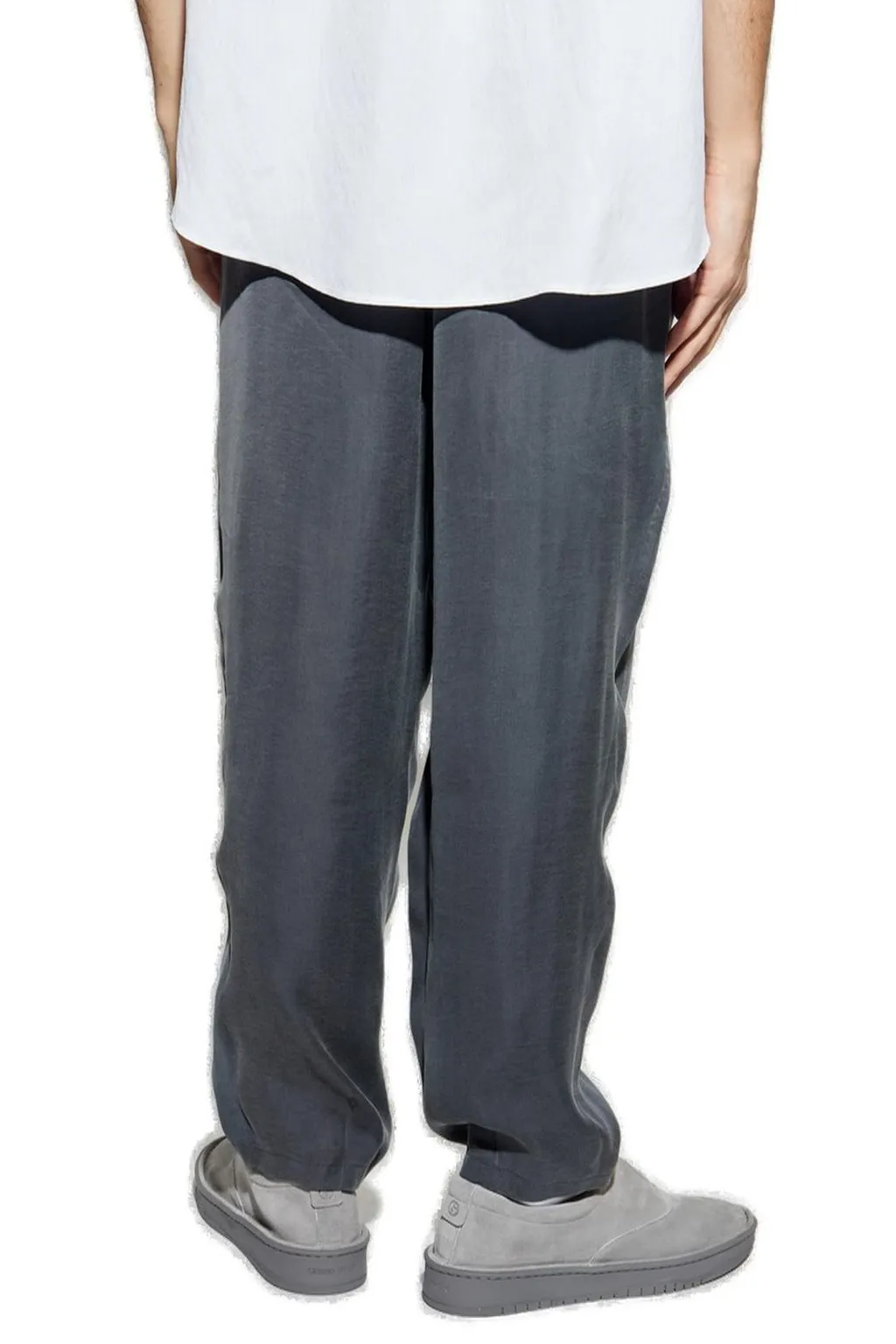 Giorgio Armani Loose Fit Pleated Trousers