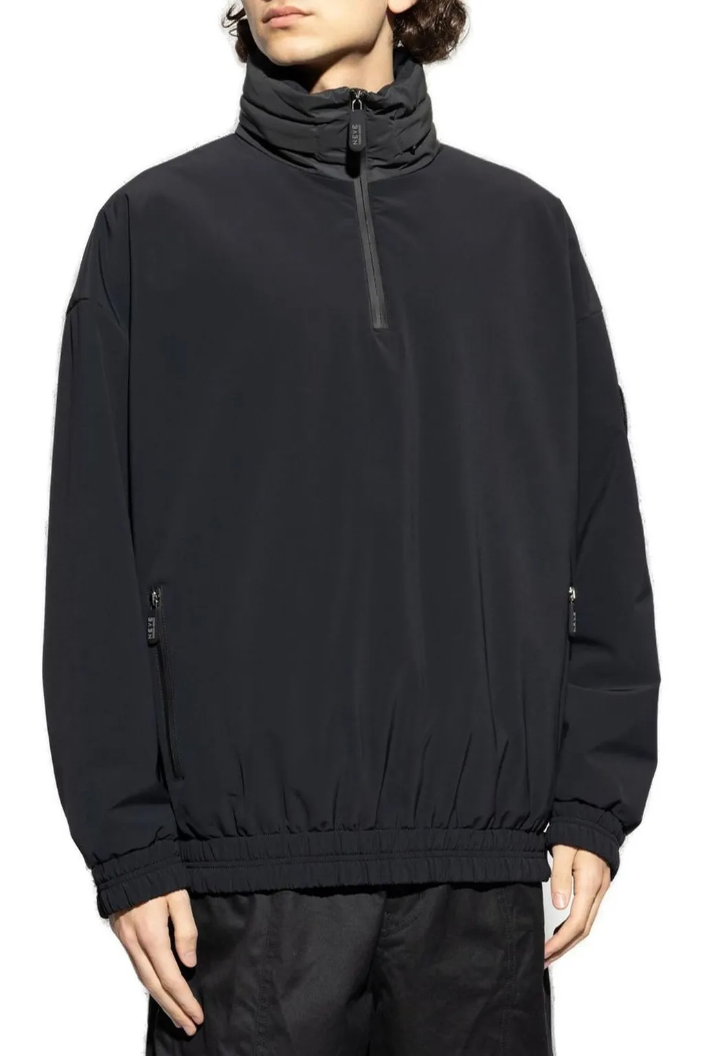 Giorgio Armani High Neck Half-Zip Windbreaker