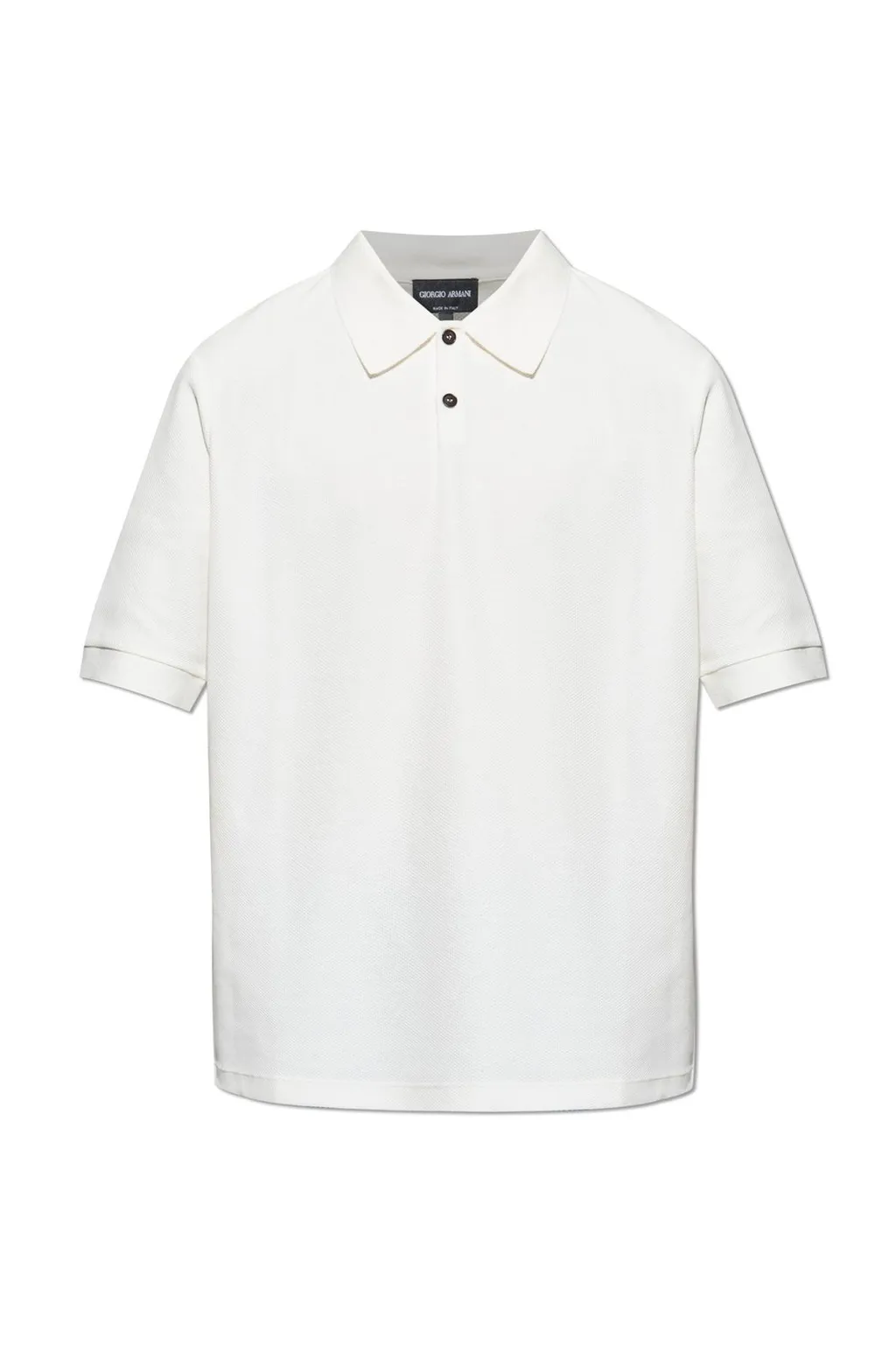 Giorgio Armani Regular Fit Short-Sleeved Polo Shirt