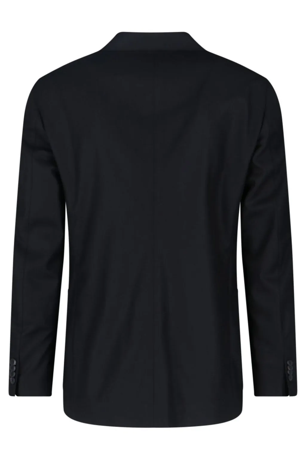 Giorgio Armani Single-Breasted Felted Blazer