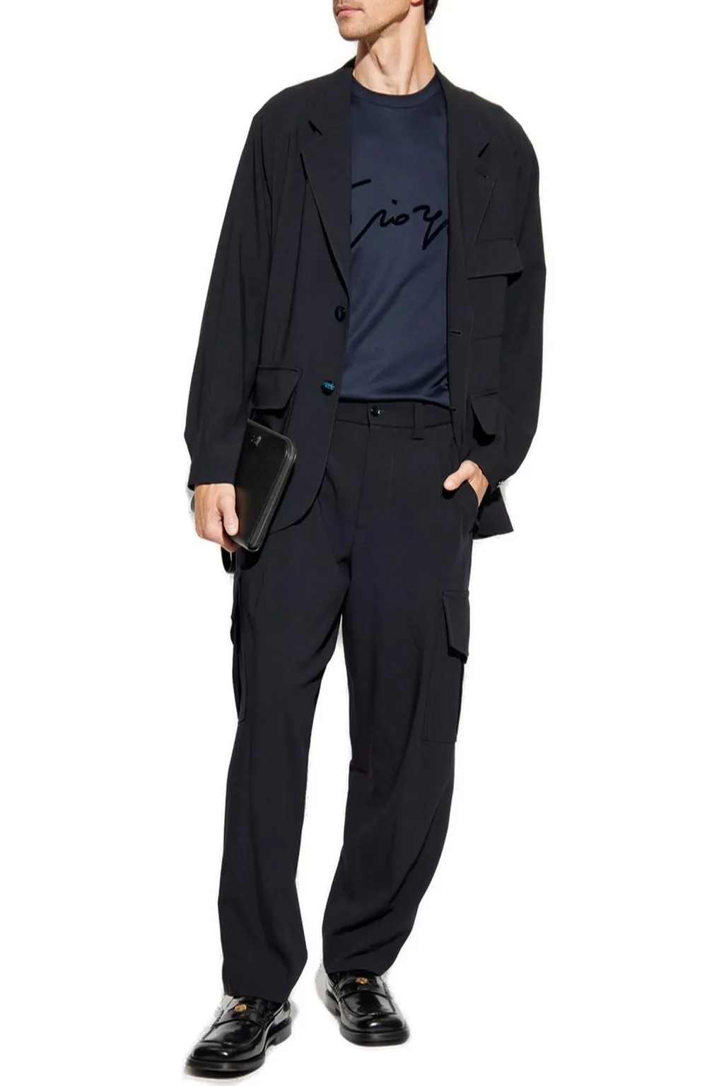 Giorgio Armani Single-Breasted Tailored Blazer