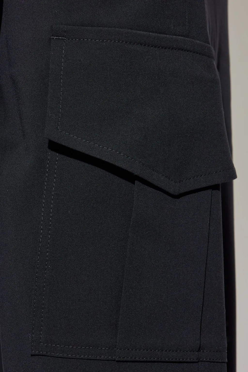 Giorgio Armani Straight Leg Pleated Cargo Pants