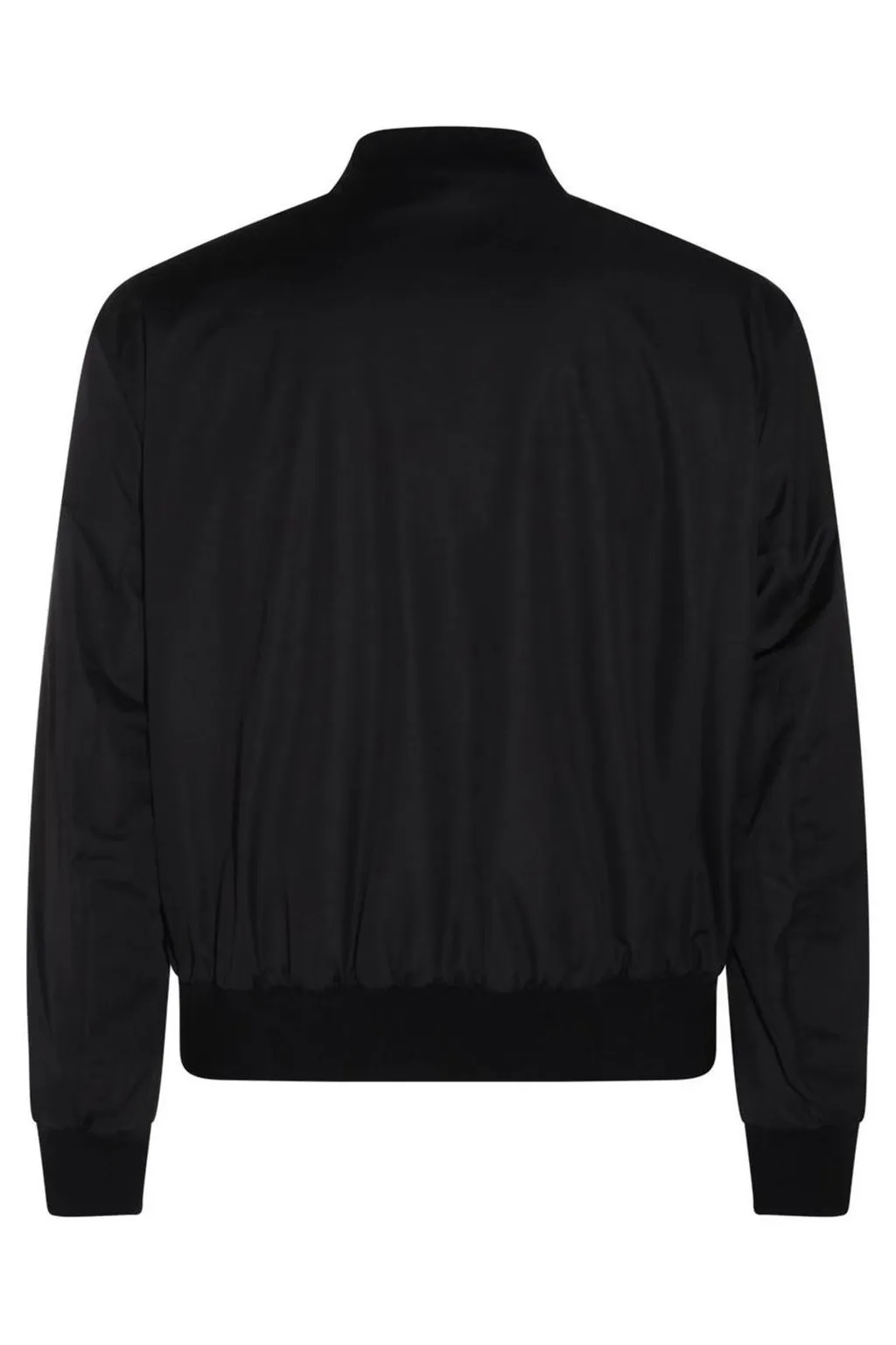 Giorgio Armani High Neck Zip-Up Jacket