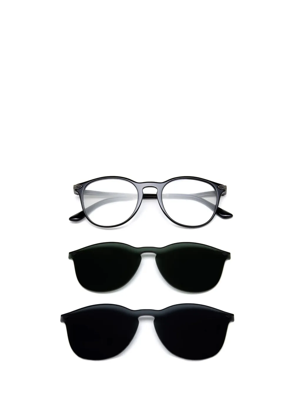 Giorgio Armani Round Frame Sunglasses