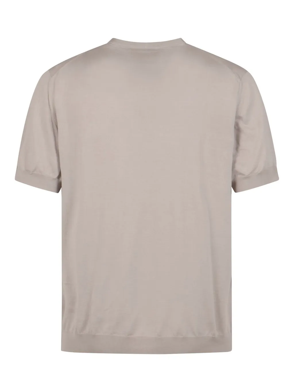 Giorgio Armani Logo-Embroidered Short-Sleeved Jumper
