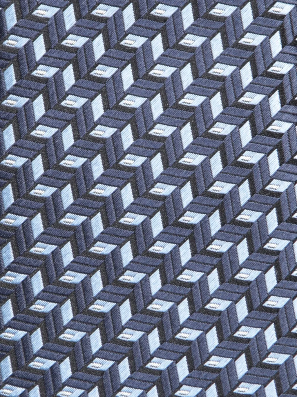 Giorgio Armani Micro Geometric Printed Tie