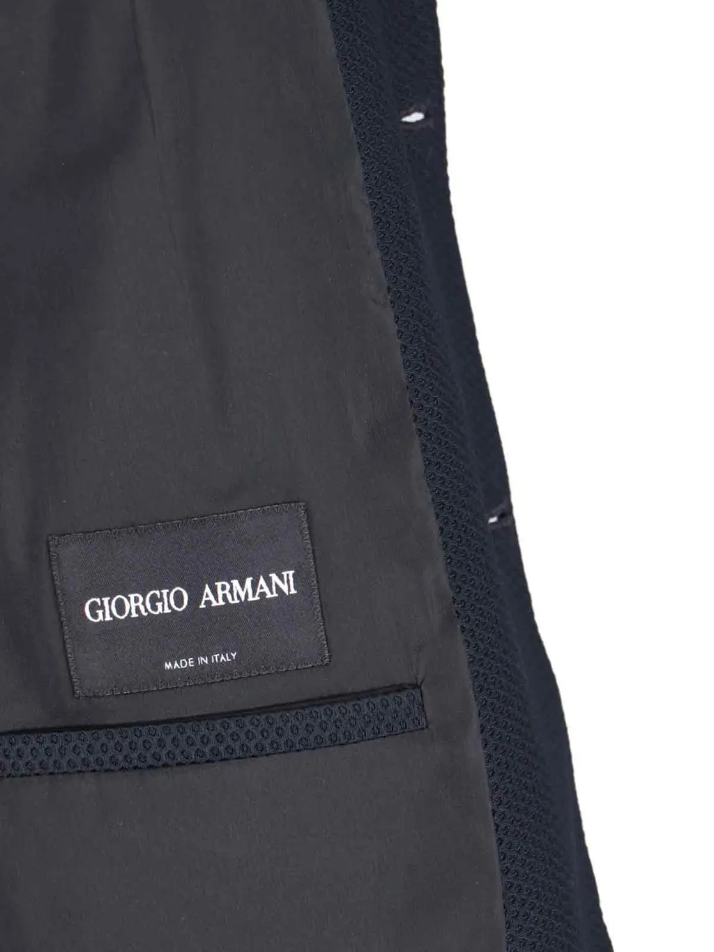 Giorgio Armani Single-Breasted Straight Hem Blazer