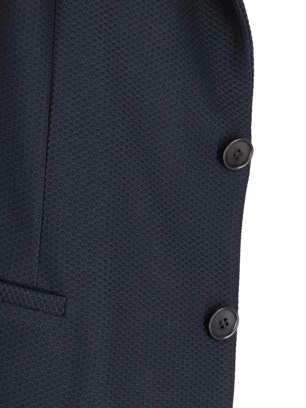 Giorgio Armani Single-Breasted Straight Hem Blazer