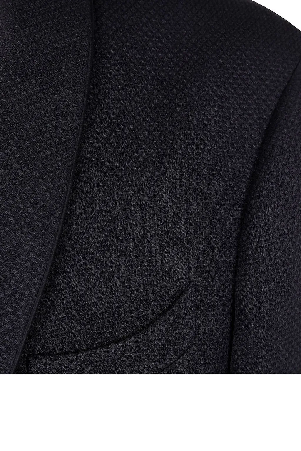 Giorgio Armani Single-Breasted Long-Sleeved Jacket