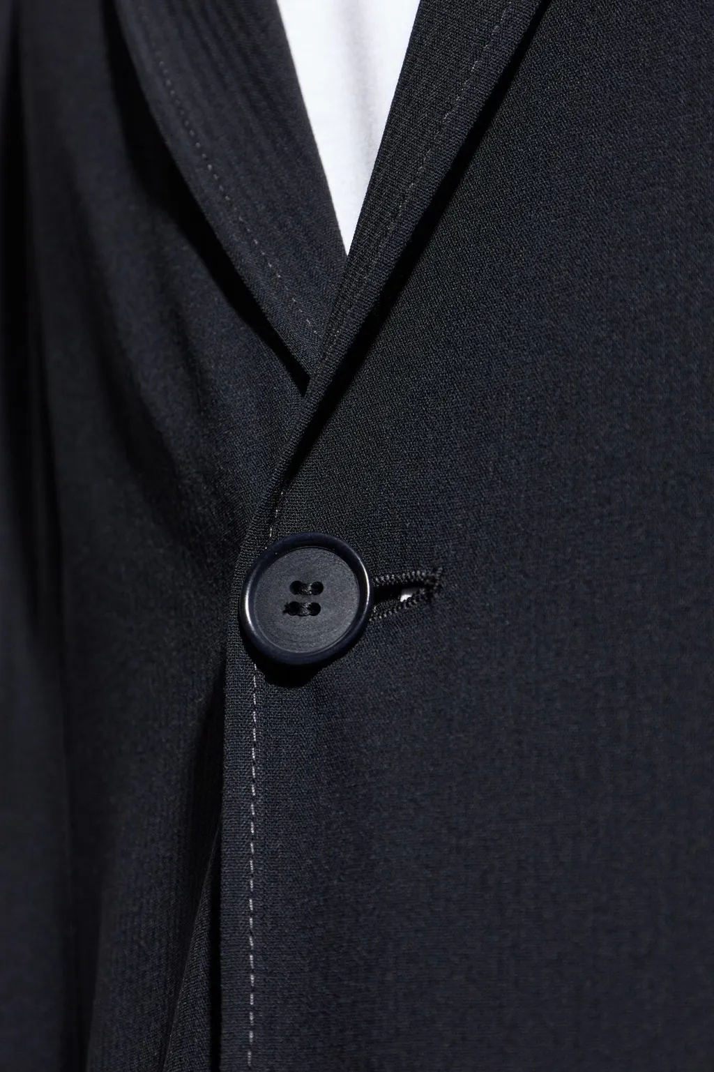 Giorgio Armani Single-Breasted Long-Sleeved Jacket