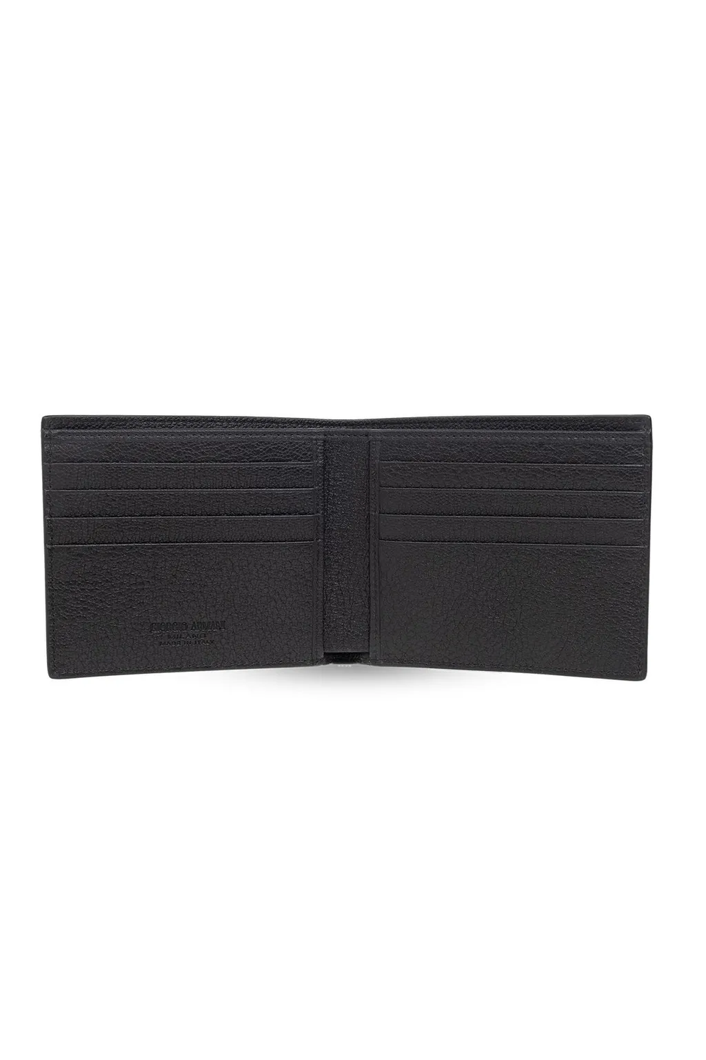 Giorgio Armani Logo Printed Bi-Fold Wallet