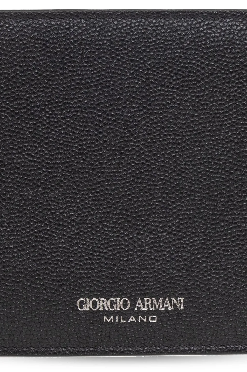 Giorgio Armani Logo Printed Bi-Fold Wallet