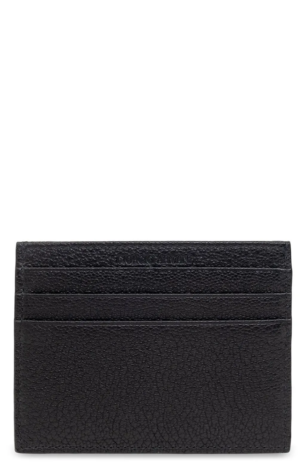 Giorgio Armani Logo Printed Card Holder