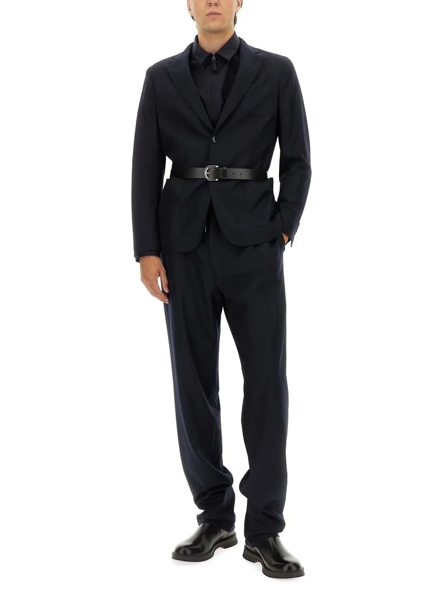 Giorgio Armani Zip-Up Shirt