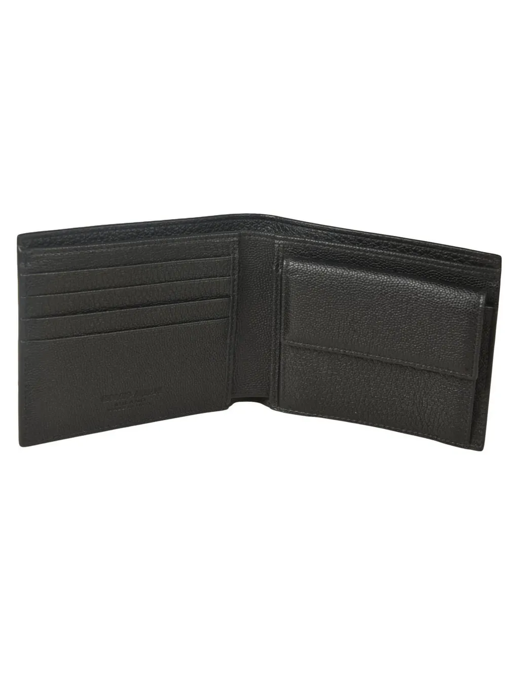 Giorgio Armani Logo-Stamp Bifold Wallet