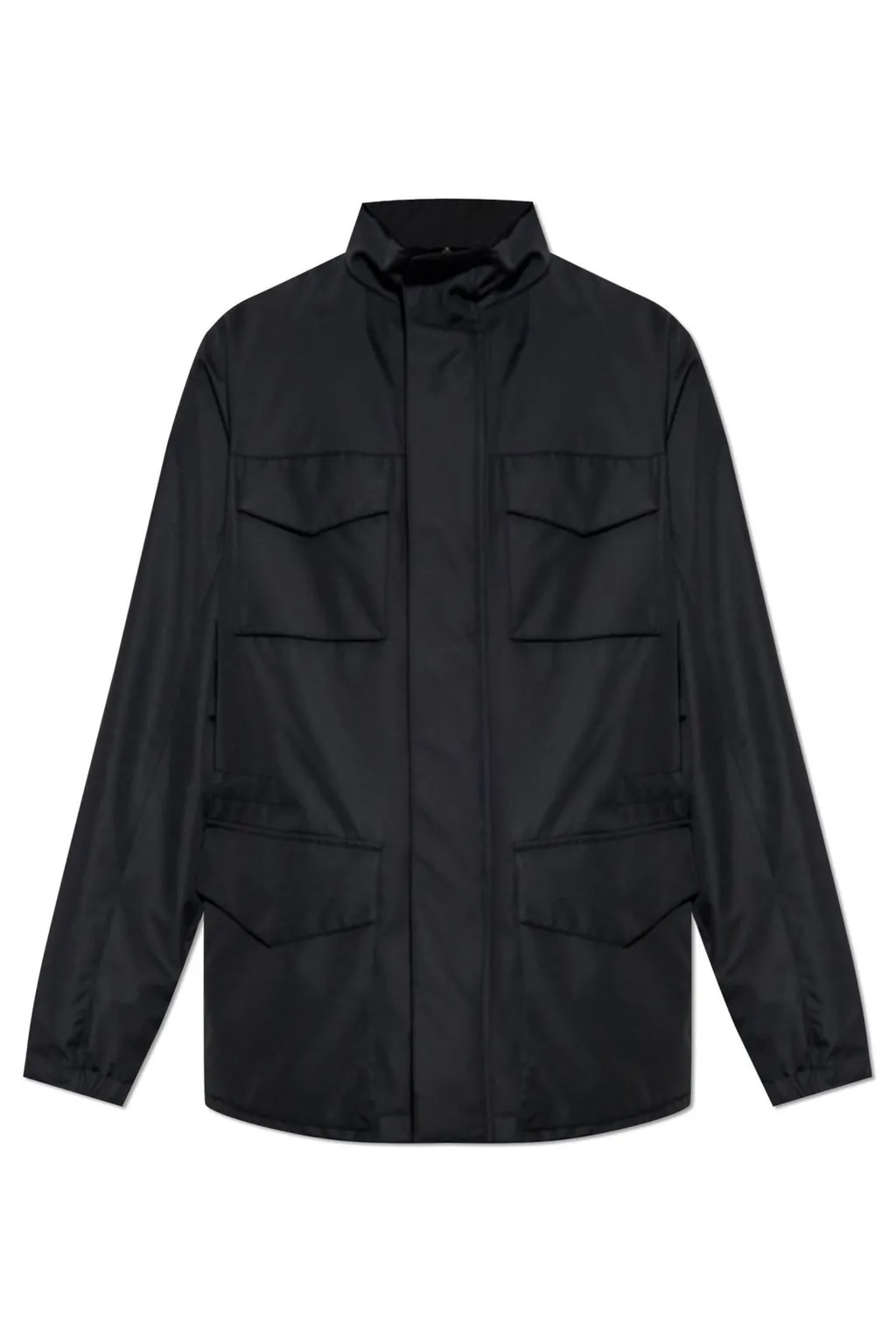 Giorgio Armani High Neck Pocket Detailed Jacket