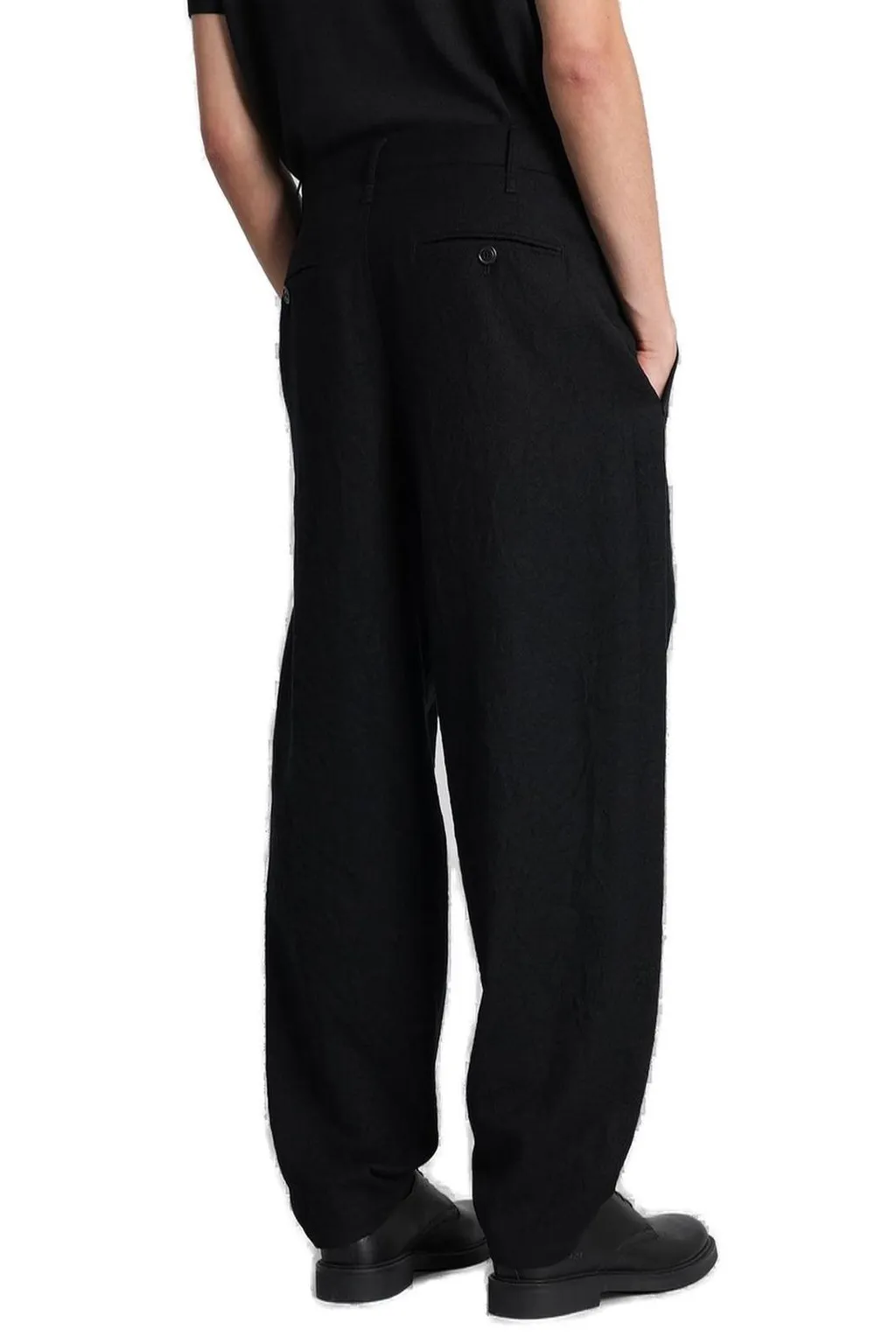 Giorgio Armani Pleat Detailed Trousers