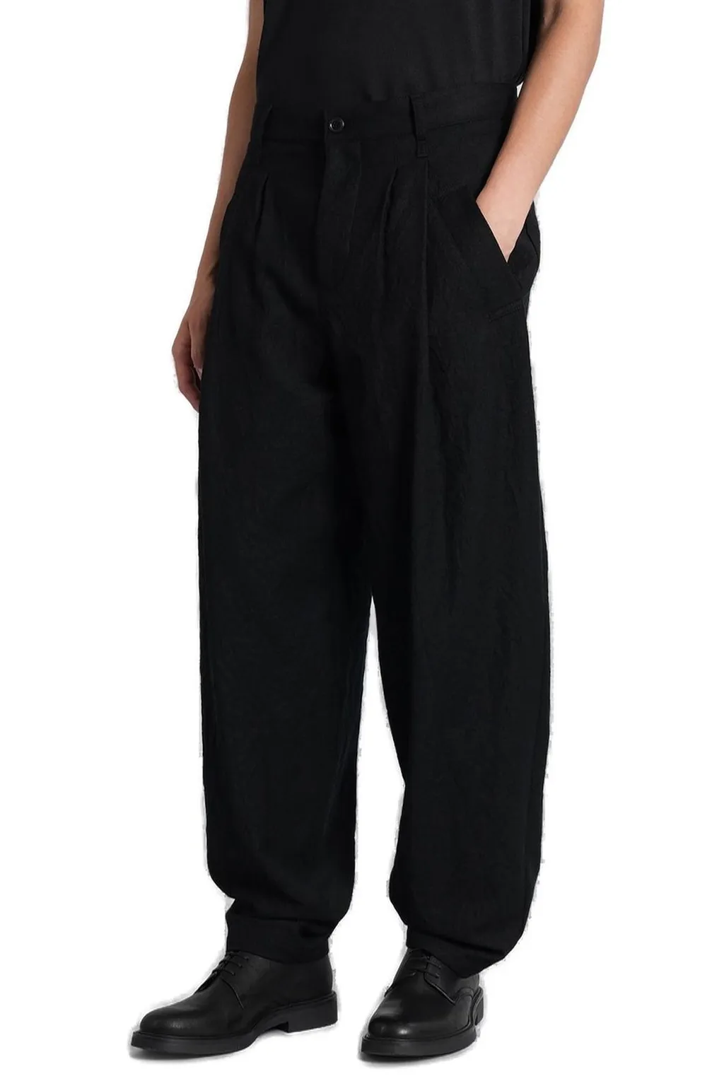 Giorgio Armani Pleat Detailed Trousers