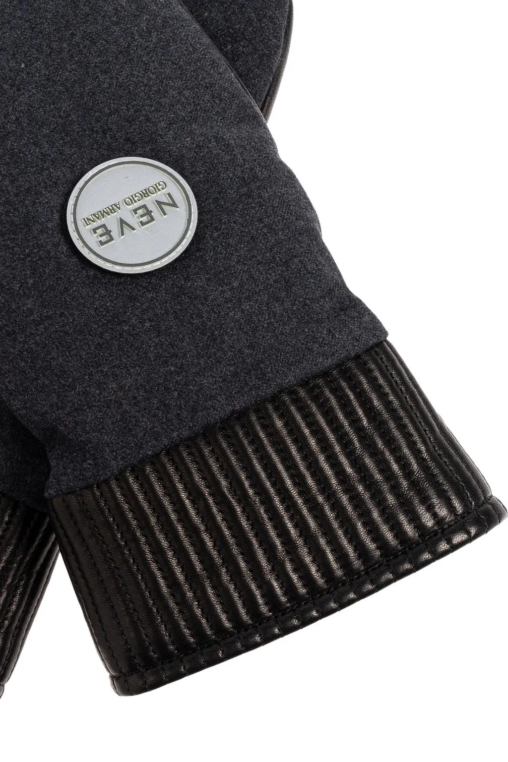 Giorgio Armani Logo-Patch Gloves