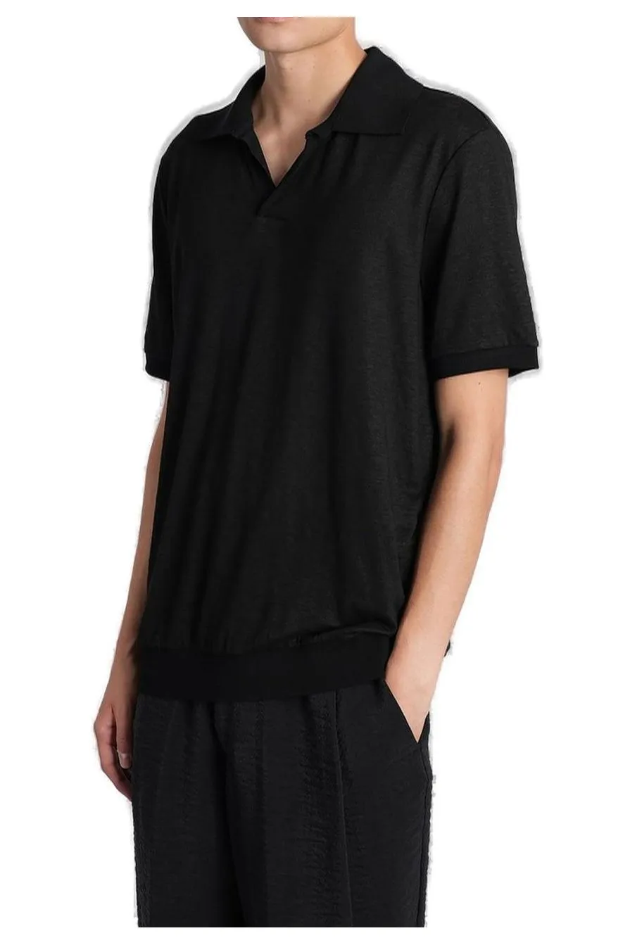 Giorgio Armani Short-Sleeved Polo Shirt