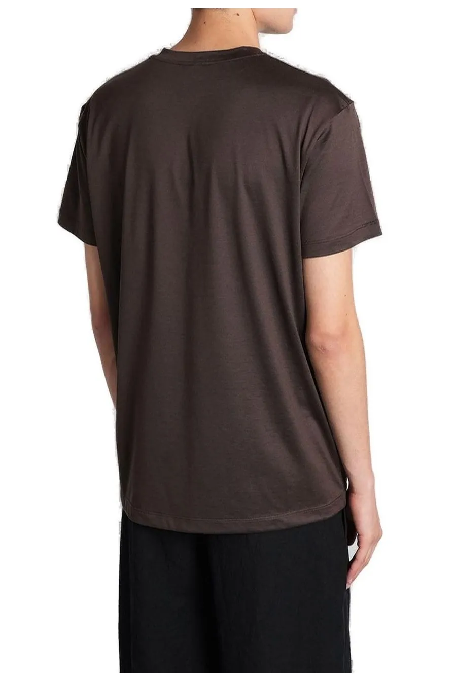 Giorgio Armani Straight Hem Crewneck T-Shirt