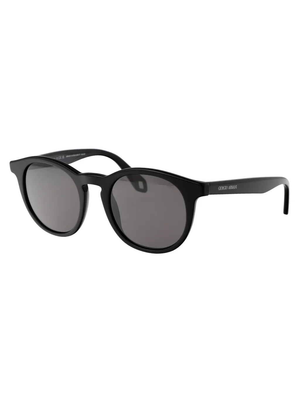 Giorgio Armani Round Frame Sunglasses
