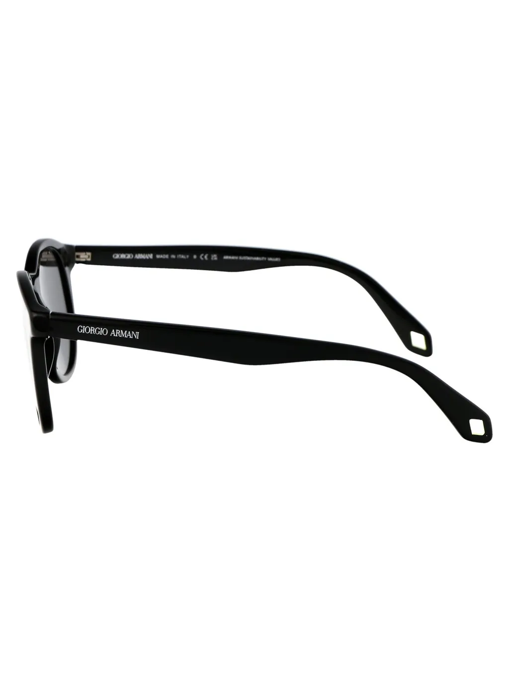 Giorgio Armani Round Frame Sunglasses
