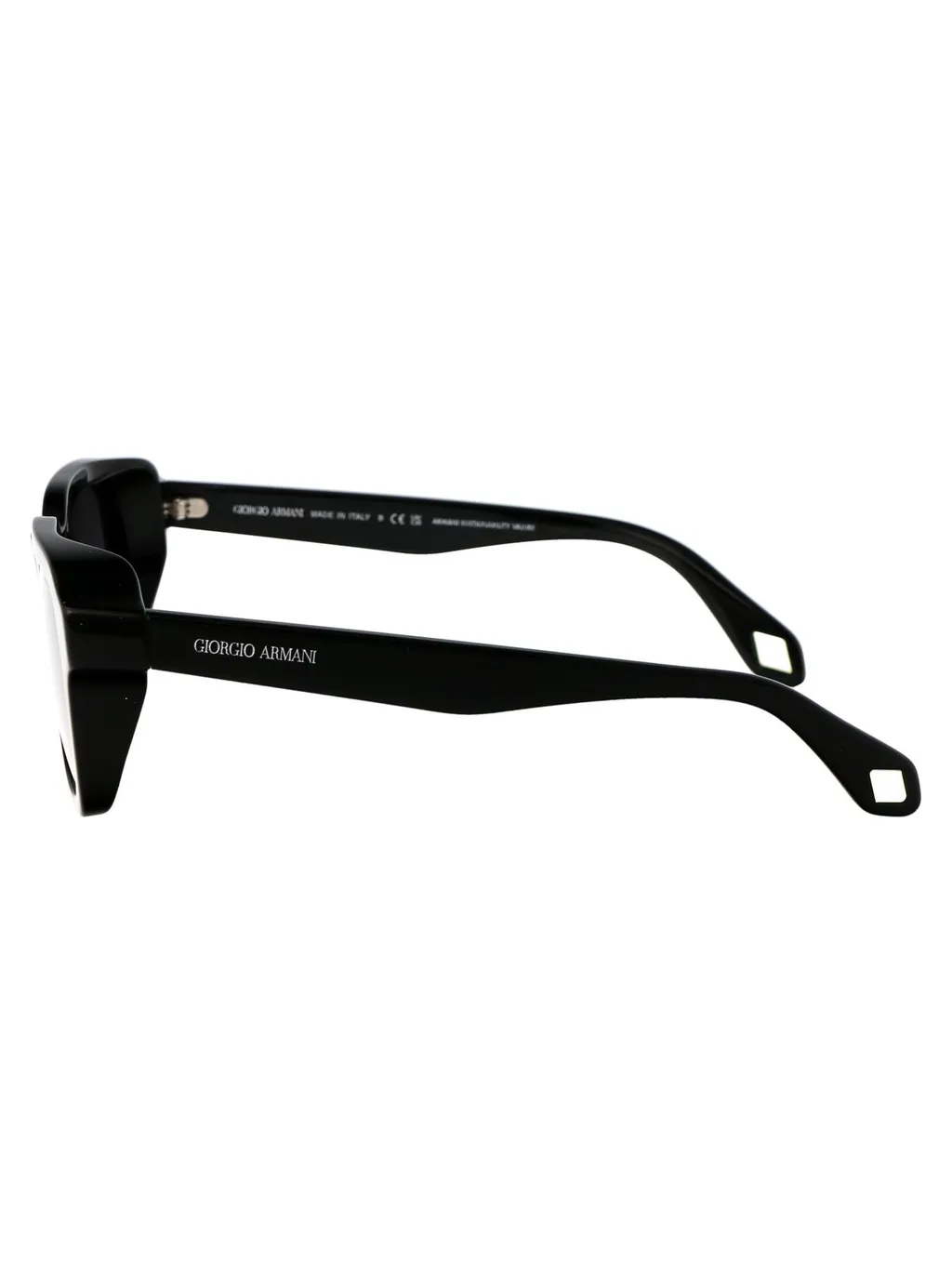 Giorgio Armani Rectangle Frame Sunglasses