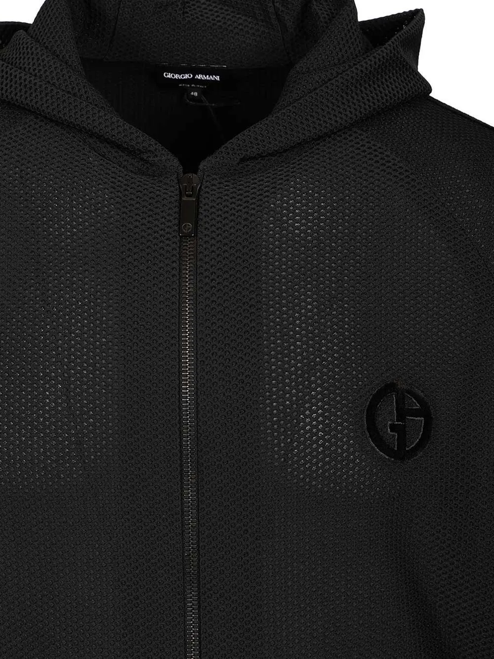 Giorgio Armani Zip-Up Long-Sleeved Jacket