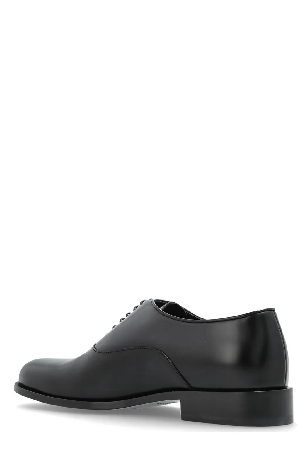 Giorgio Armani Almond Toe Lace-Up Derby Shoes