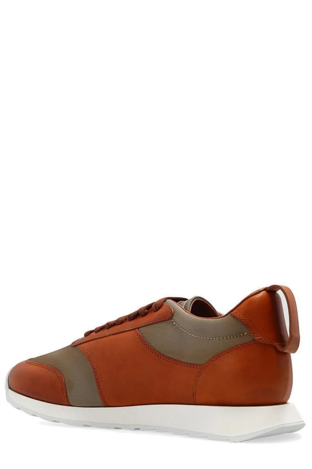 Giorgio Armani Panelled Lace-Up Sneakers