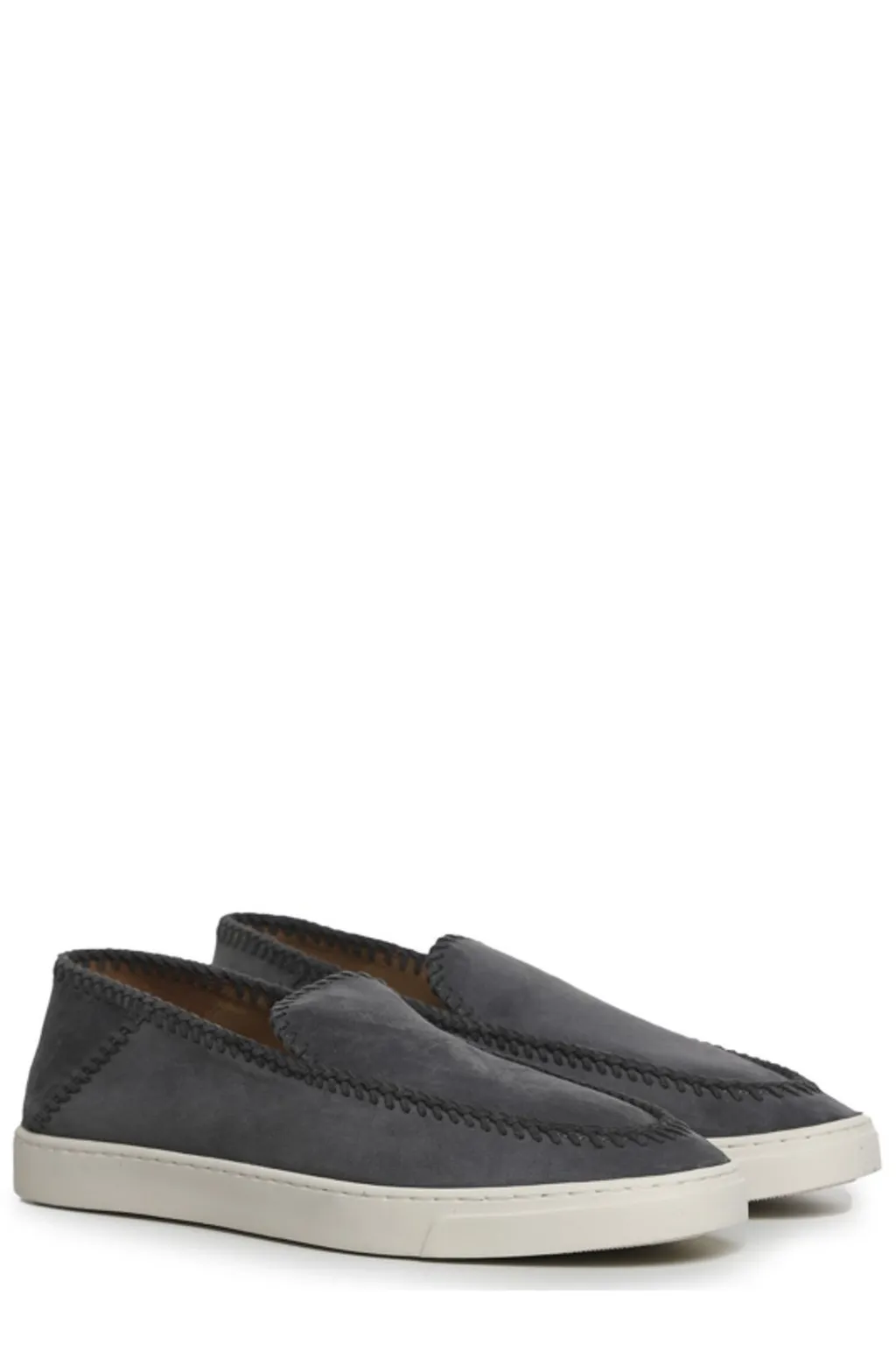 Giorgio Armani Slip-On Round Toe Sneakers