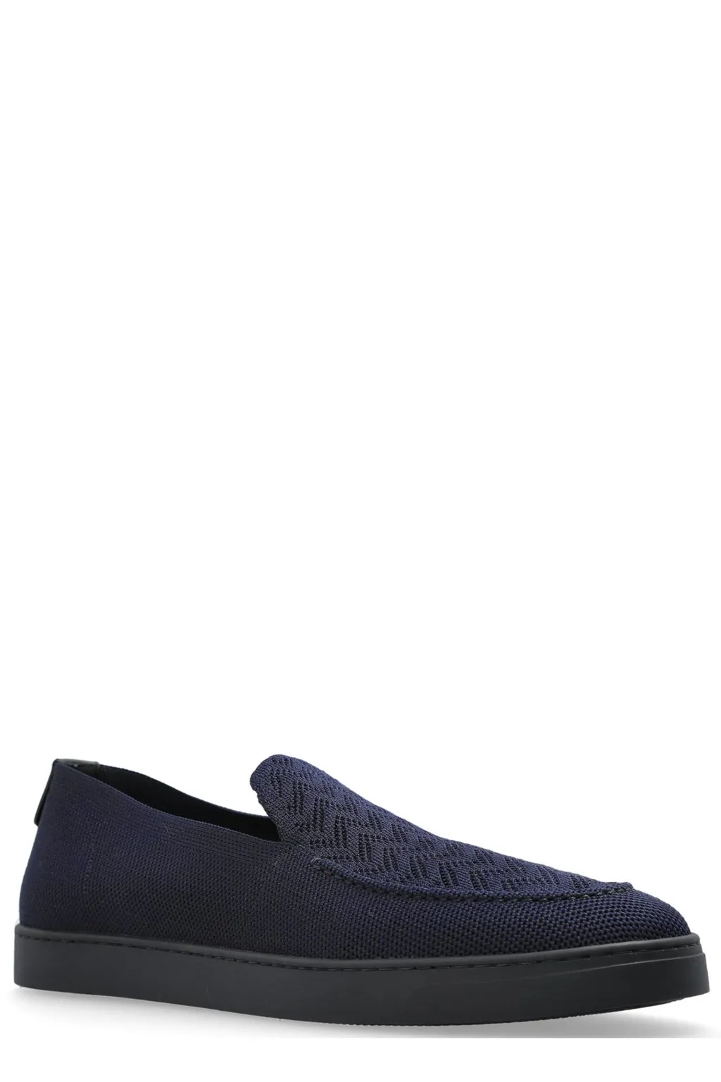 Giorgio Armani Asv Chevron Slip-On Slippers