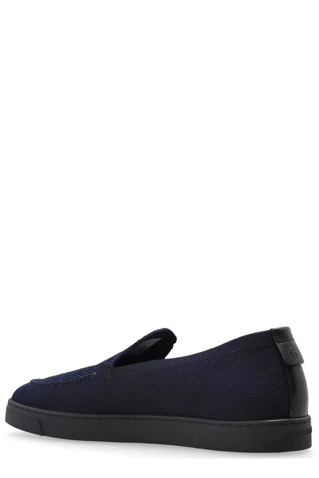 Giorgio Armani Asv Chevron Slip-On Slippers