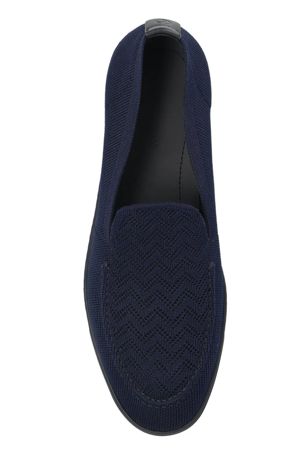 Giorgio Armani Asv Chevron Slip-On Slippers