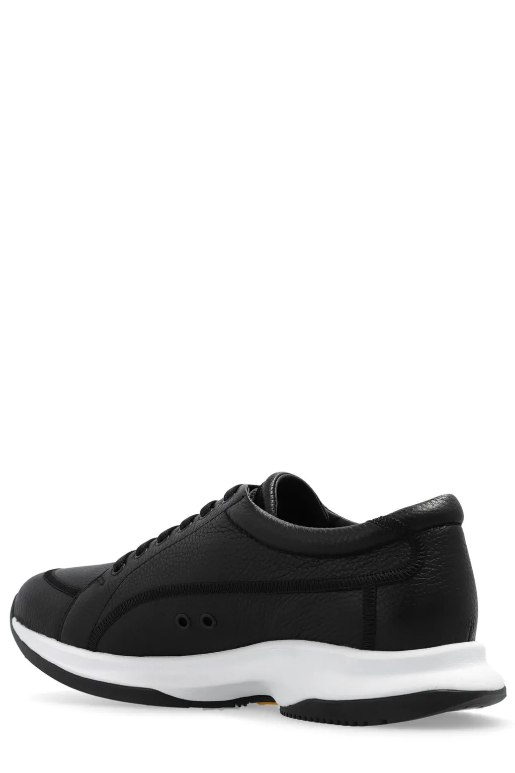 Giorgio Armani Almond Toe Low-Top Sneakers