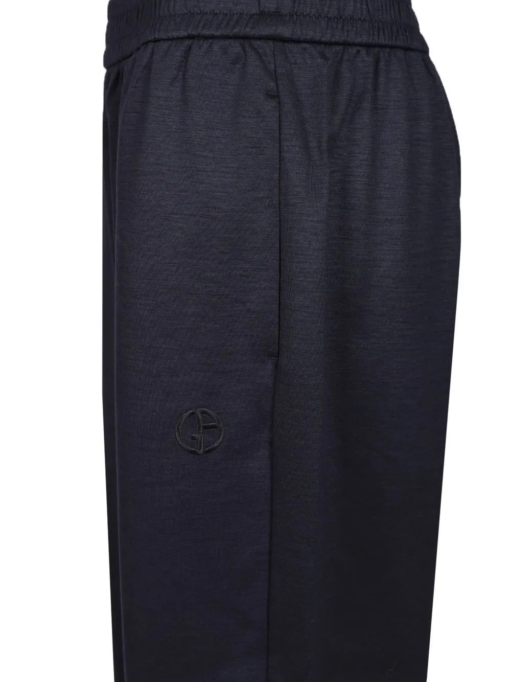 Giorgio Armani Logo Embroidered Joggers