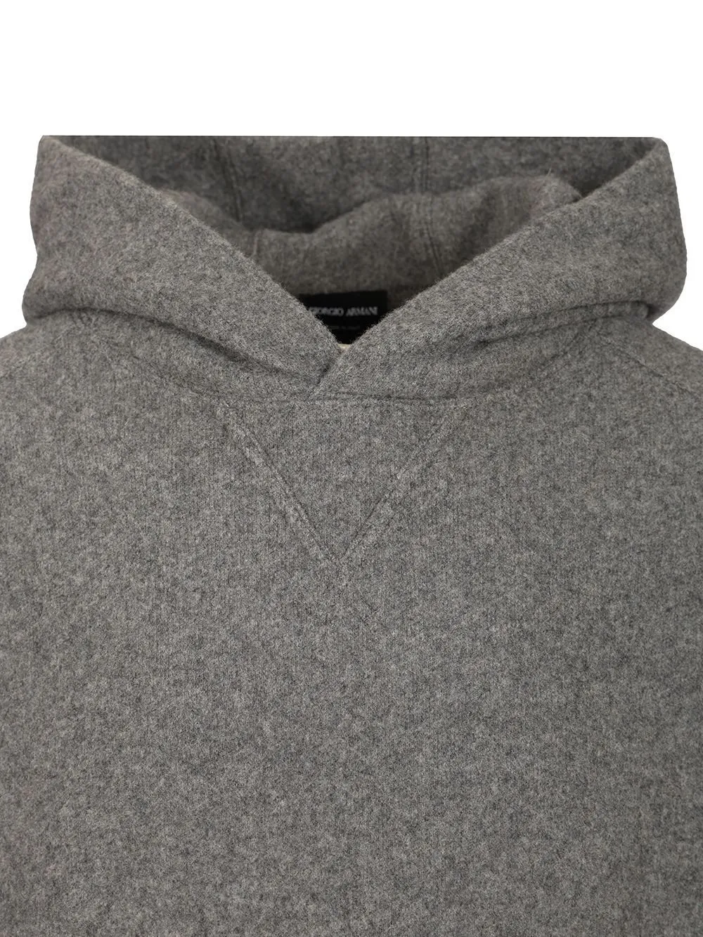 Giorgio Armani Fleece Hooded Sweatshirt