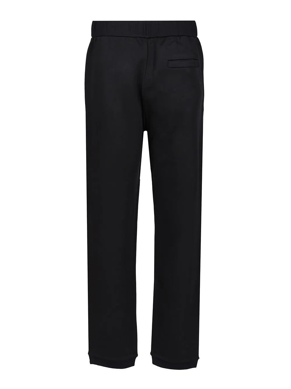 Giorgio Armani Elastic Waistband Straight Leg Trousers