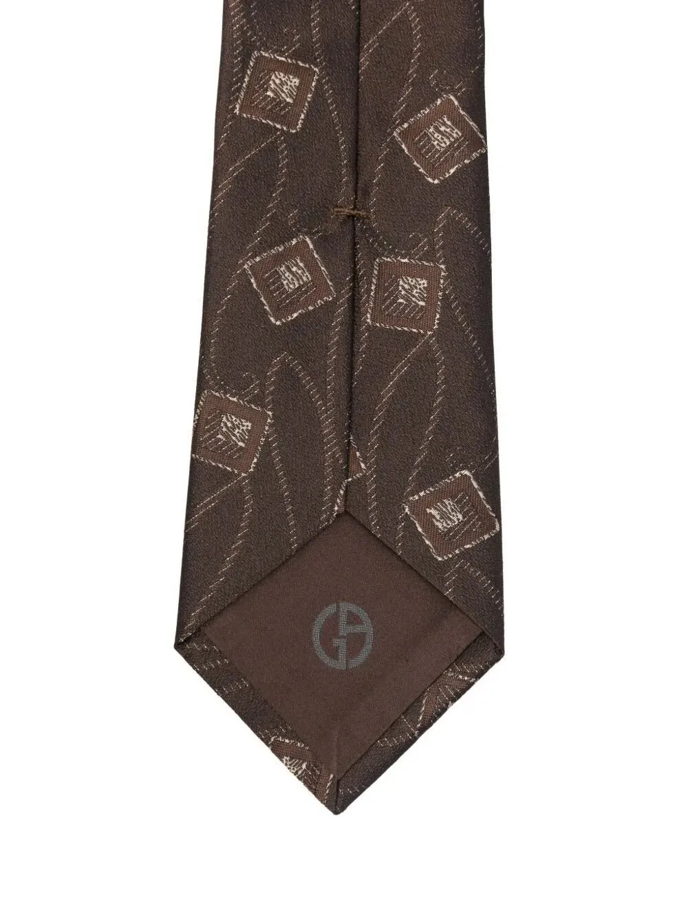 Giorgio Armani Pattern-Jacquard Tie