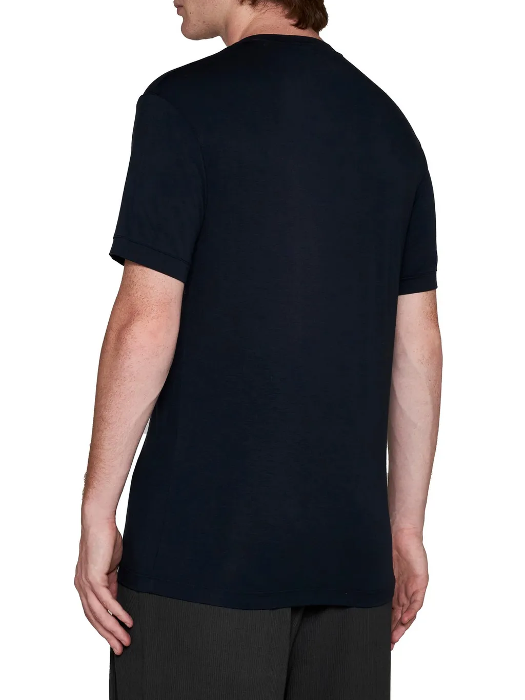 Giorgio Armani Icon V-Neck Short-Sleeved T-Shirt
