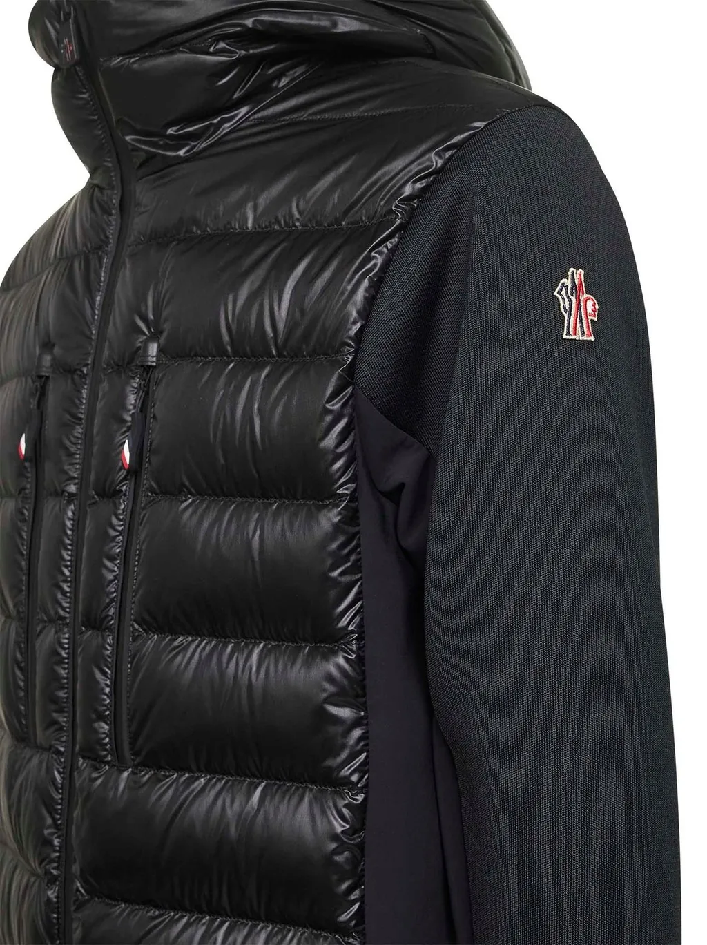 Moncler Grenoble Panelled Zip-Up Down Jacket