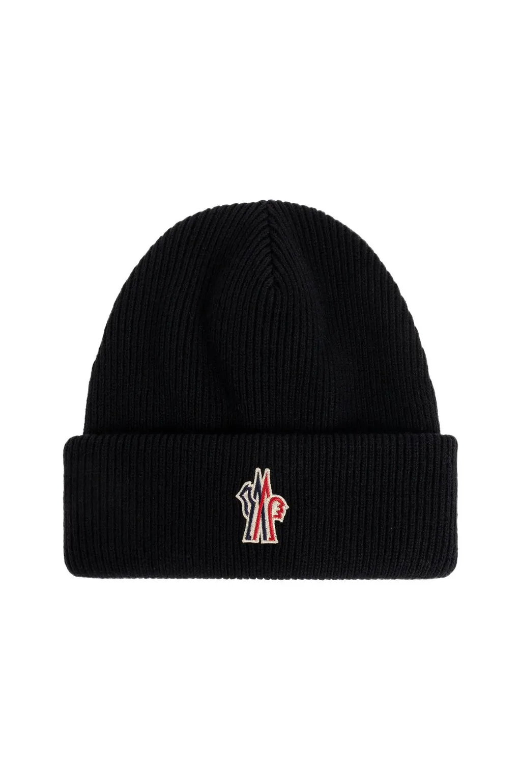 Moncler Grenoble Logo Embroidered Knitted Beanie
