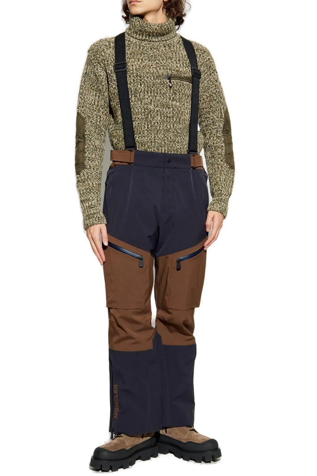 Moncler Grenoble Zip Detailed Padded Ski Pants