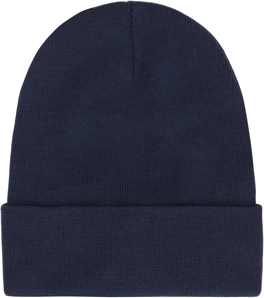 Moncler Grenoble Logo Embroidered Knitted Beanie
