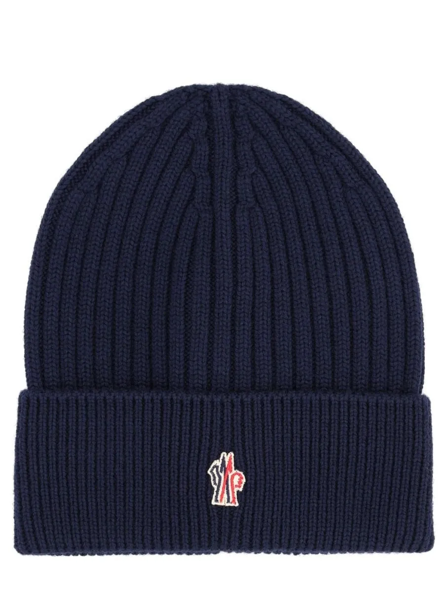 Moncler Grenoble Ribbed Wool Hat
