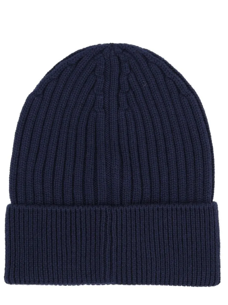 Moncler Grenoble Ribbed Wool Hat