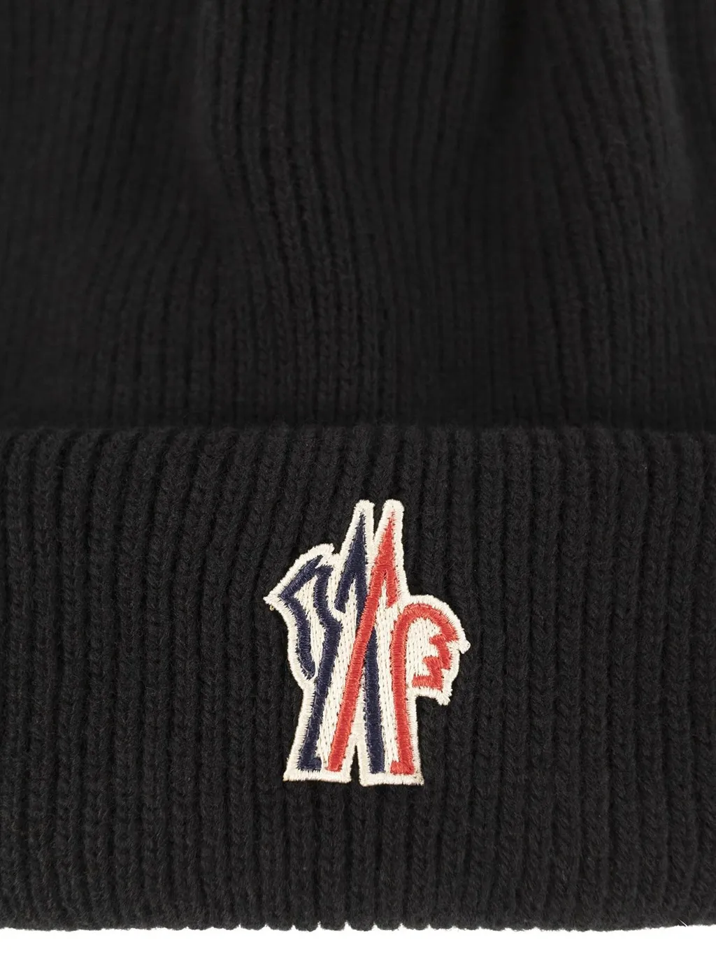 Moncler Grenoble Logo Embroidered Beanie