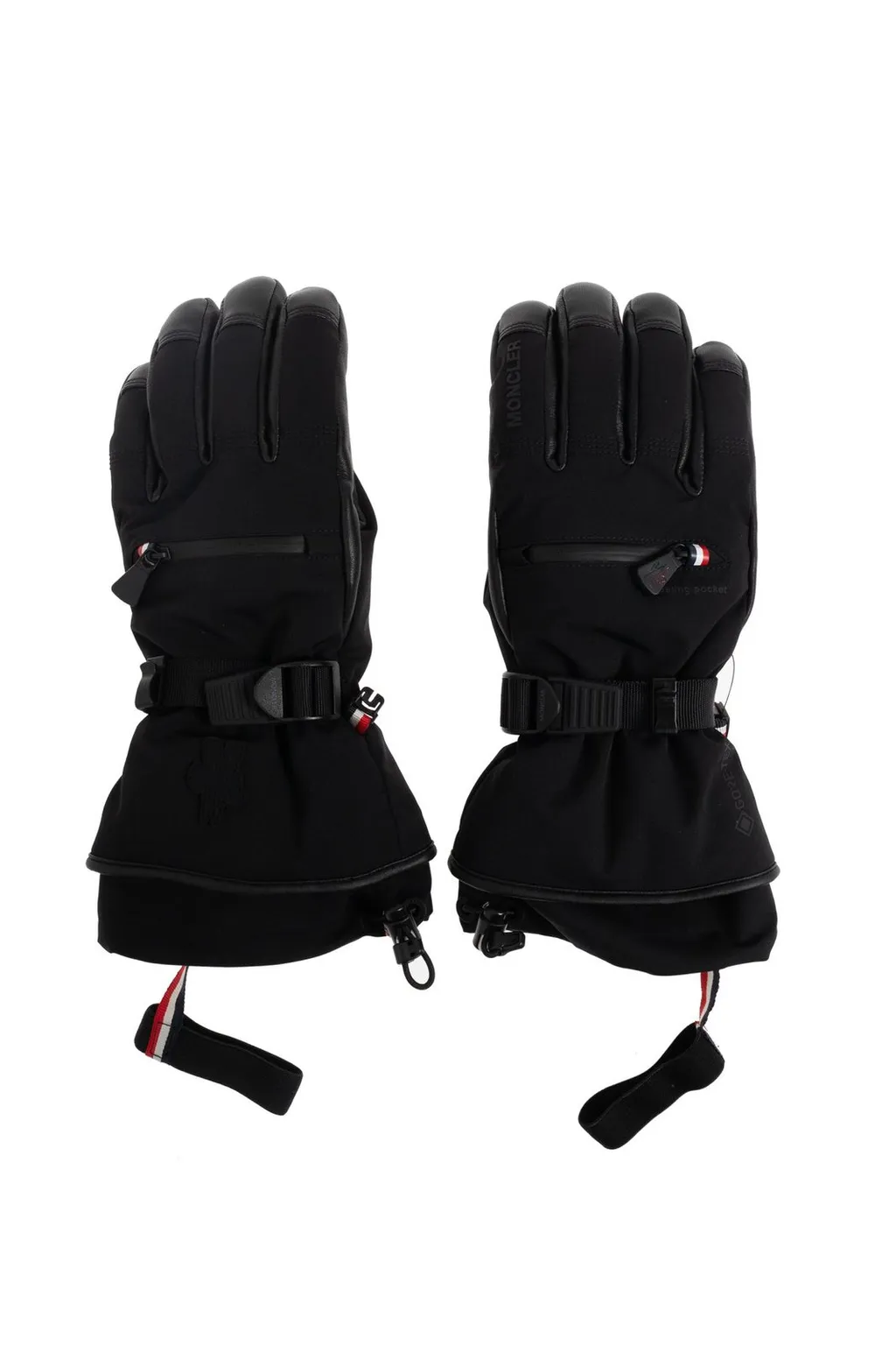 Moncler Grenoble Logo Patch Padded Gloves