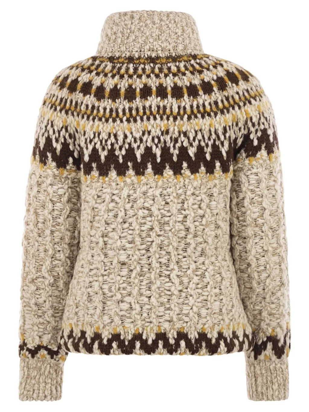 Moncler Grenoble Girose Zip-Up High Neck Cardigan